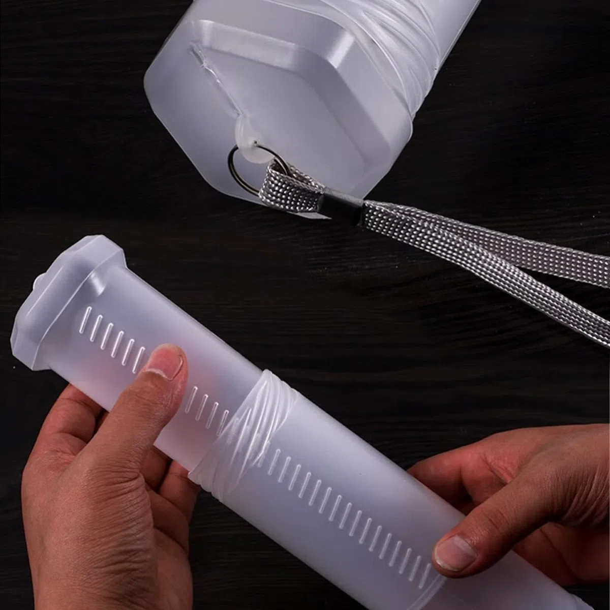 Portapennelli in Plastica, 2 Pezzi Astuccio per Pennelli Allungabile, Tubo di Supporto Trasparente, Organizer per Pennelli Penne Contenitore per Matite, Contenitore a Matita per Penne, Pastelli