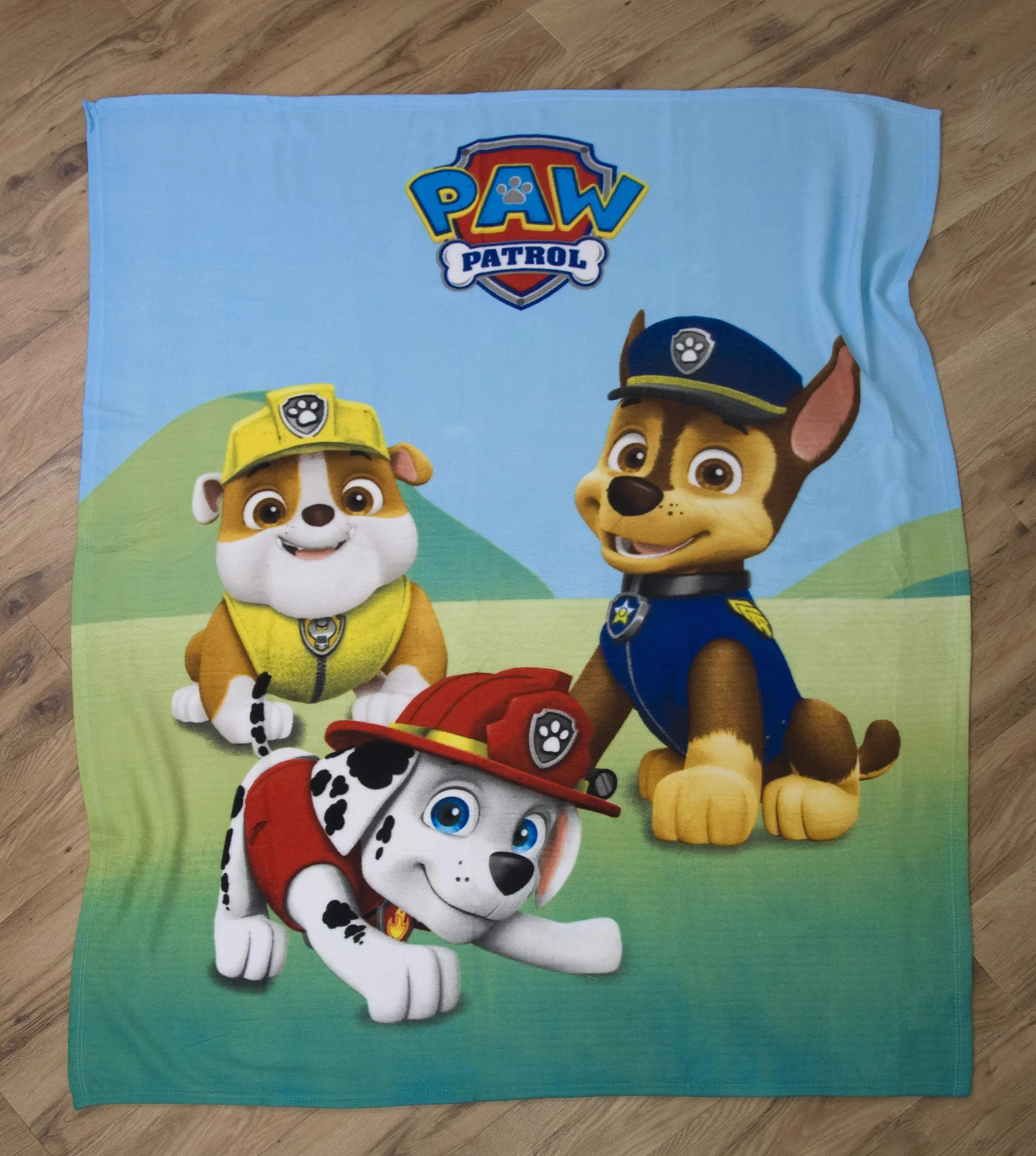 Herding Coperta Plaid, Paw Patrol, 130 x 160 cm, Poliestere