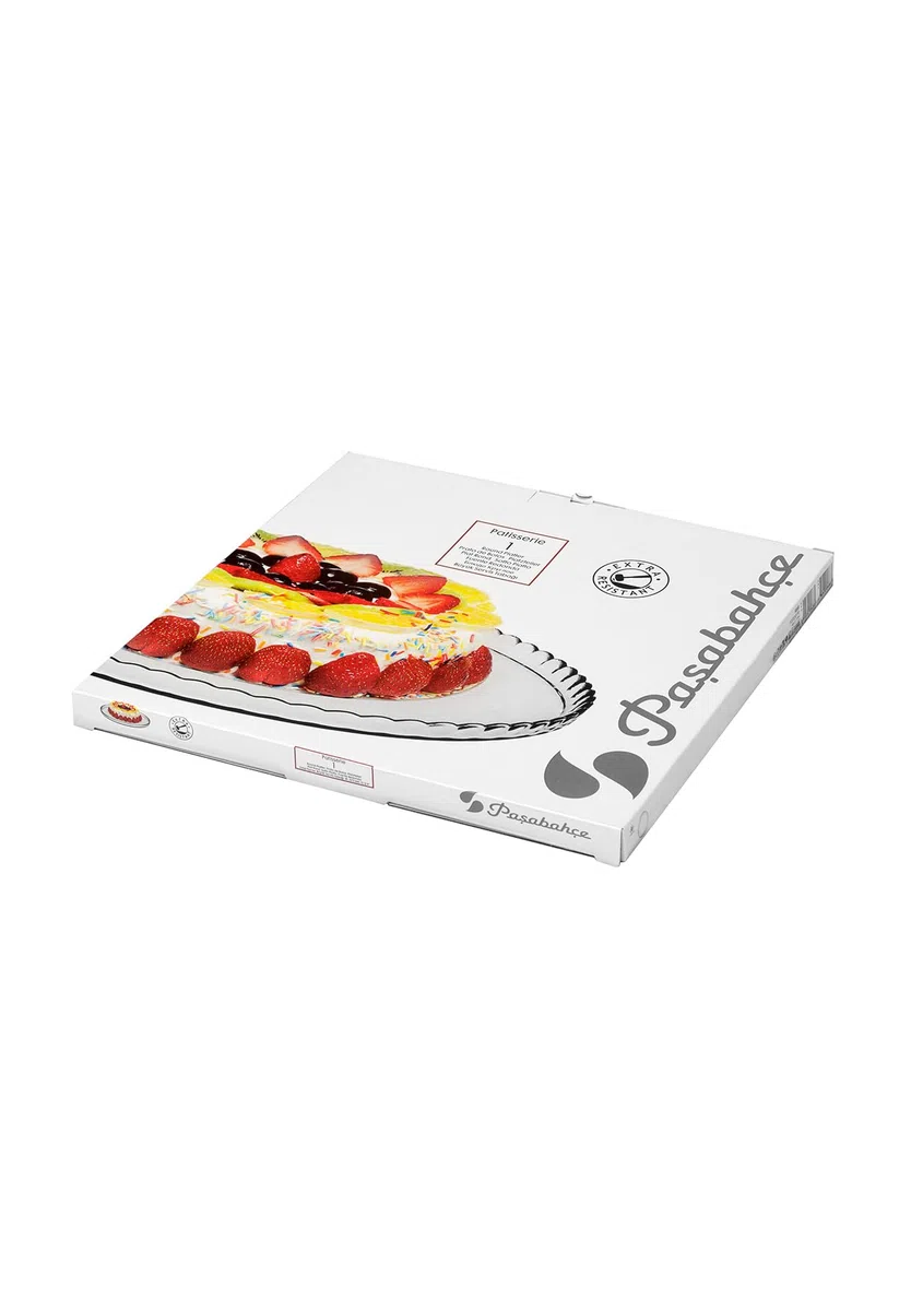 Pasabahce 10345 Patisserie Piatto Torta Vetro, 32 cm