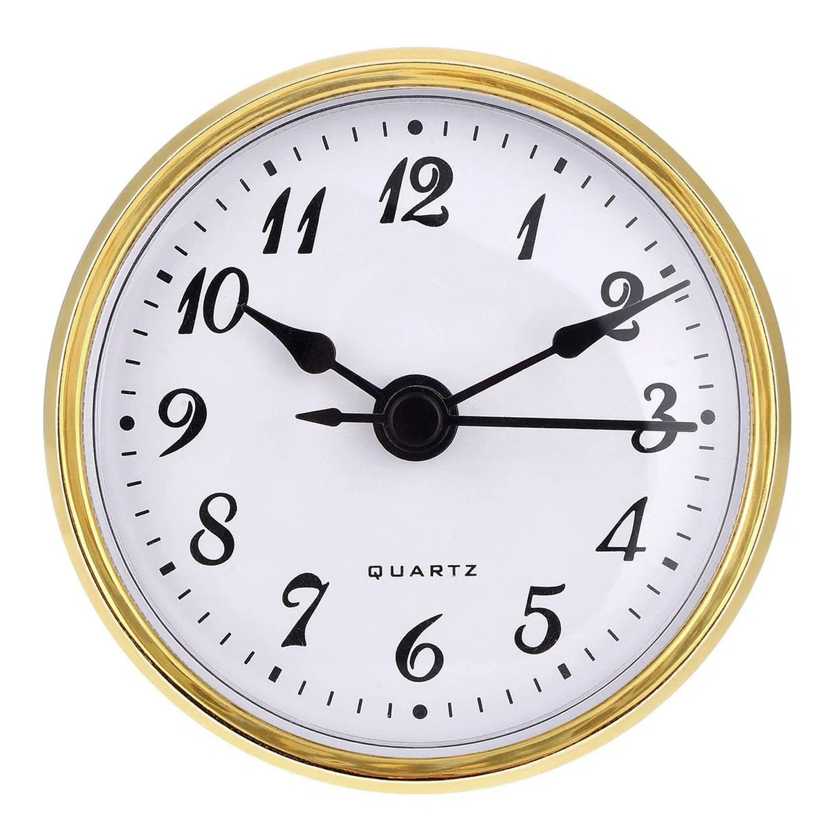 per Orologio al Quarzo Rotondo mm/2,8 Pollici con Numeri per Fori di Diametro 61 mm/2,40 Pollici (Dorata)