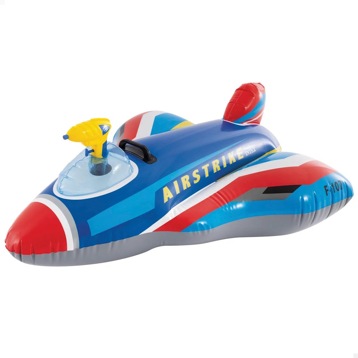 Intex Jet Fighter Ride-Ons 57531NP (gonfiato 112 x 91 x 41 cm/sgonfiato 117 x 104 cm)