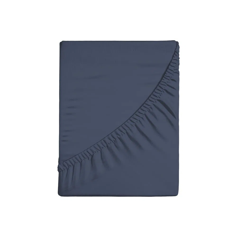 Lenzuola Con Angoli in Tinta Unita Letto Singolo,90x200+30, 100% Percalle di Cotone 200 Fili, Altezza Angolo 30cm, Alta Qualità, Lavabile in Lavatrice