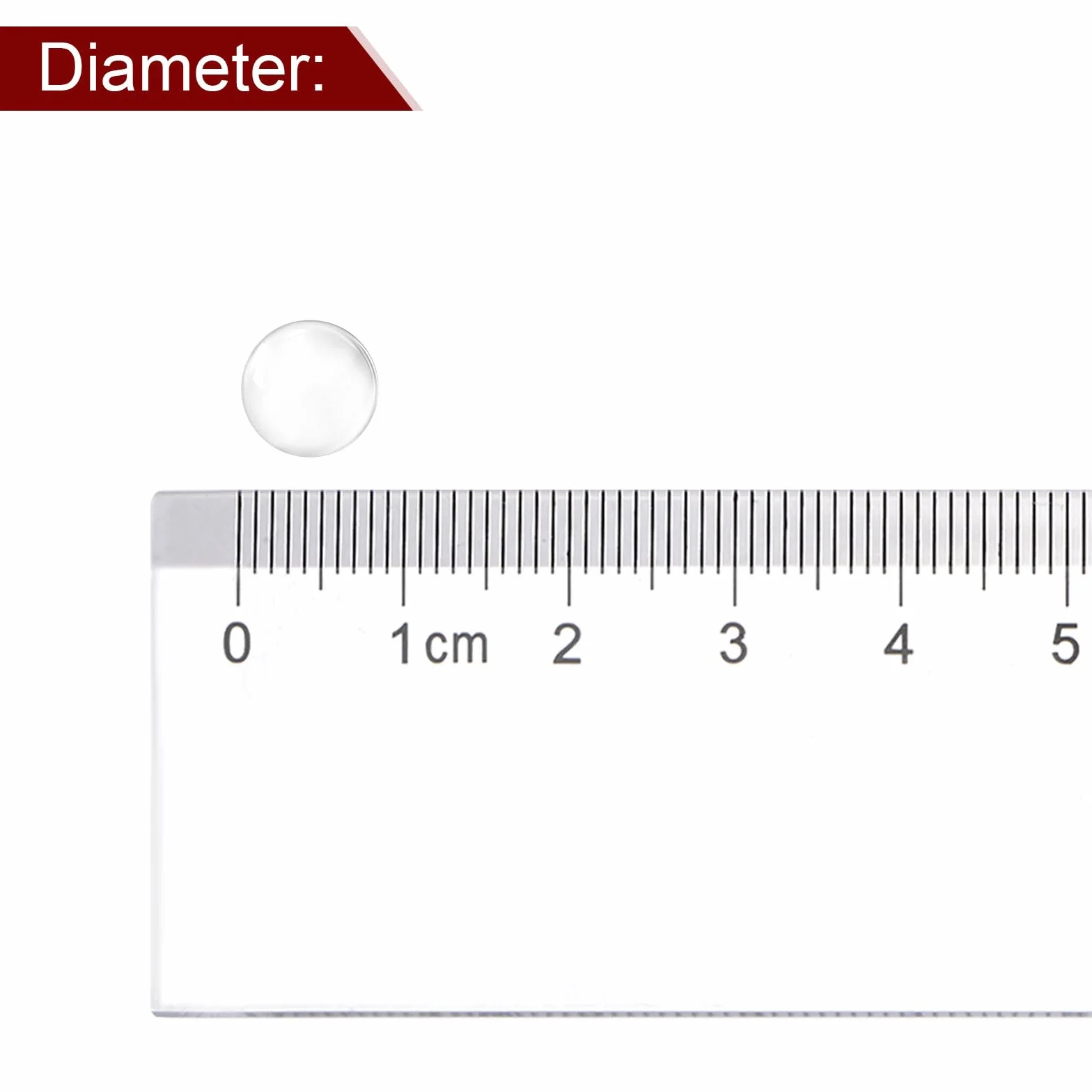 QUARKZMAN 150pz Vetro Sfera Bollente Pietre 8mm Soda Lime Vetro Perle per Bottiglia Scuotere Mischiare, Trasparente