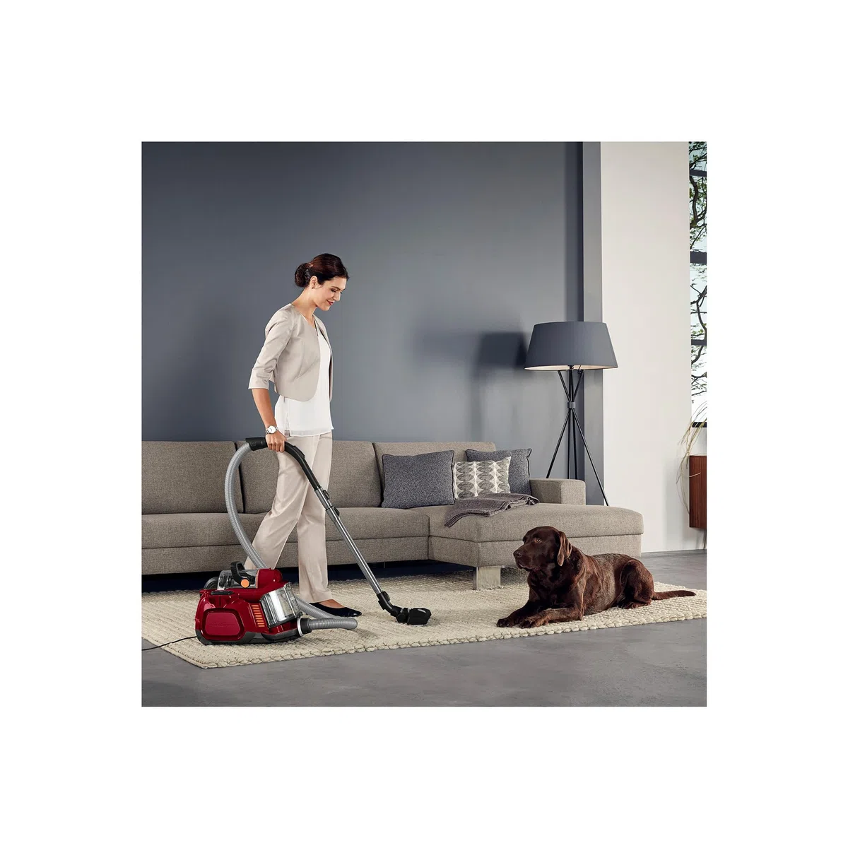 AEG LX7 – 2 CR a pavimento Aspirapolvere, 750 W, peperoncino rosso