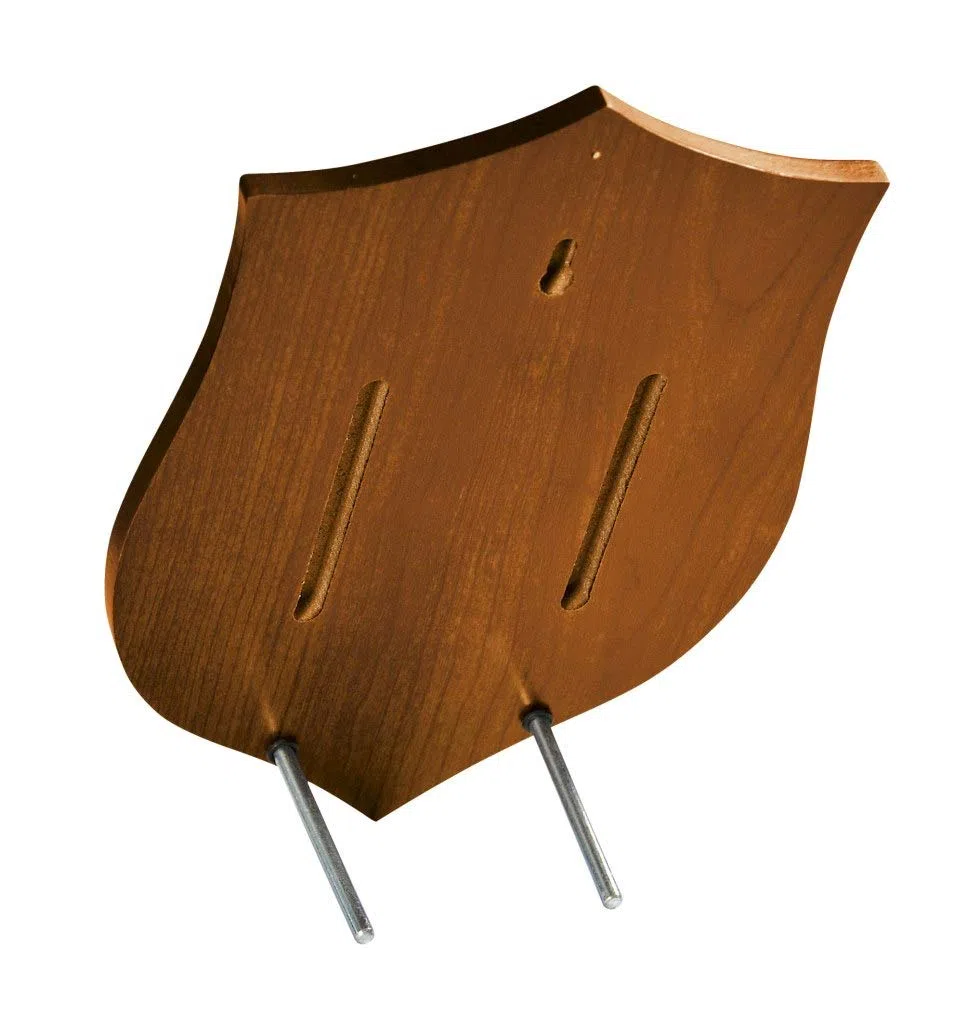 Ten Varotto & Co. Crest Scudo in Legno Chiaro cod.EL35406 cm 19x26x1,5h