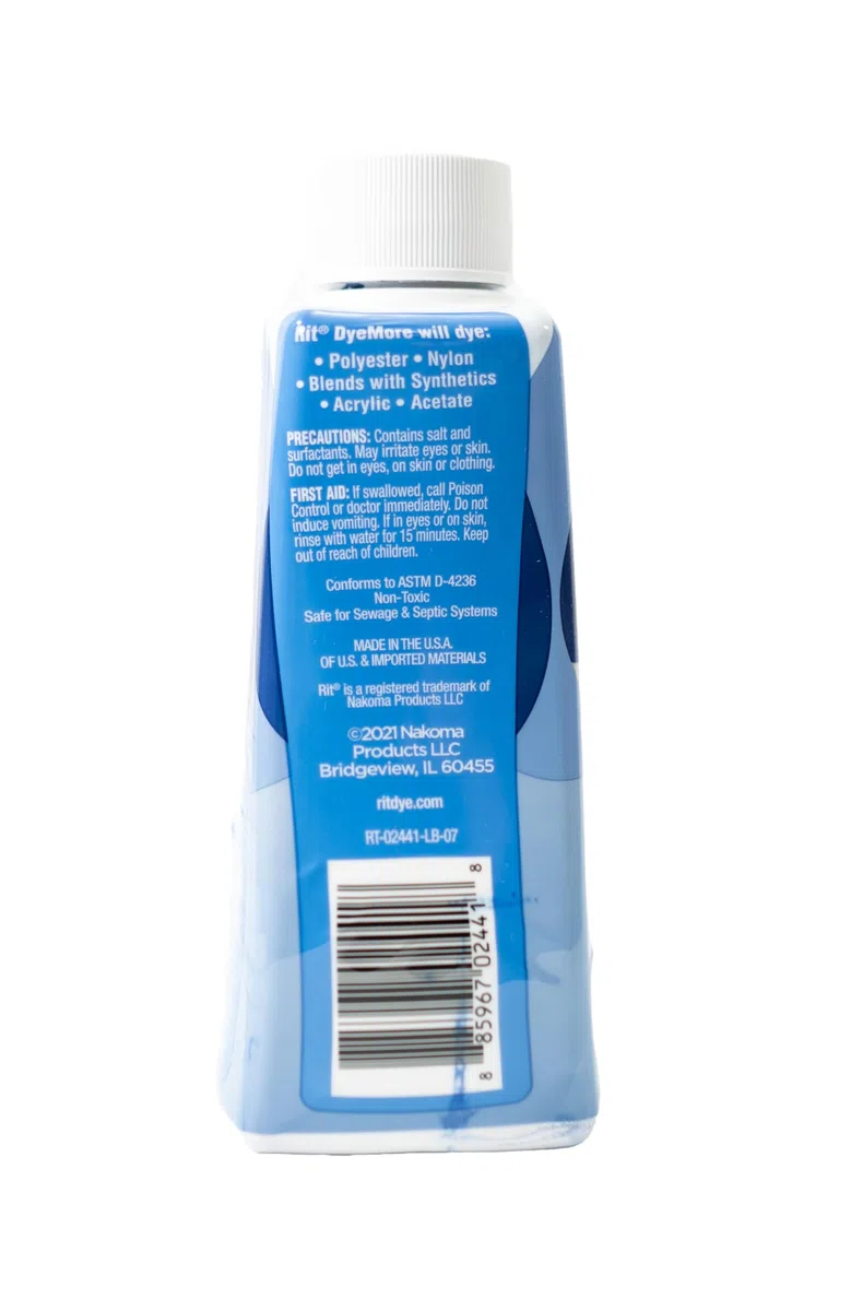 Rit Dye Liquido Sintetico 236ml Blu Zaffiro