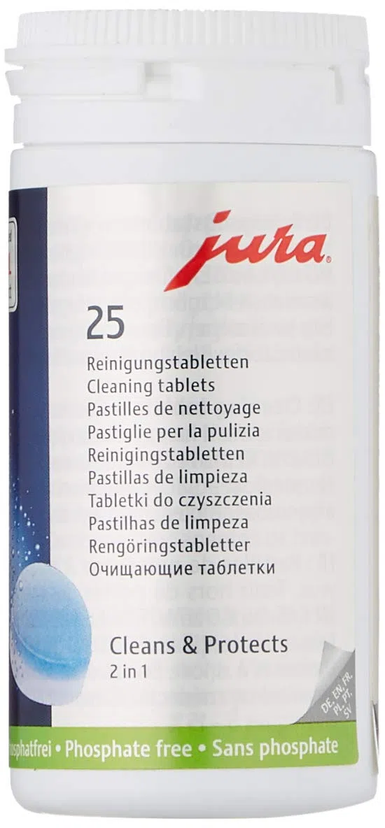 JURA 567279-70698 tablet pulito, 25 compresse