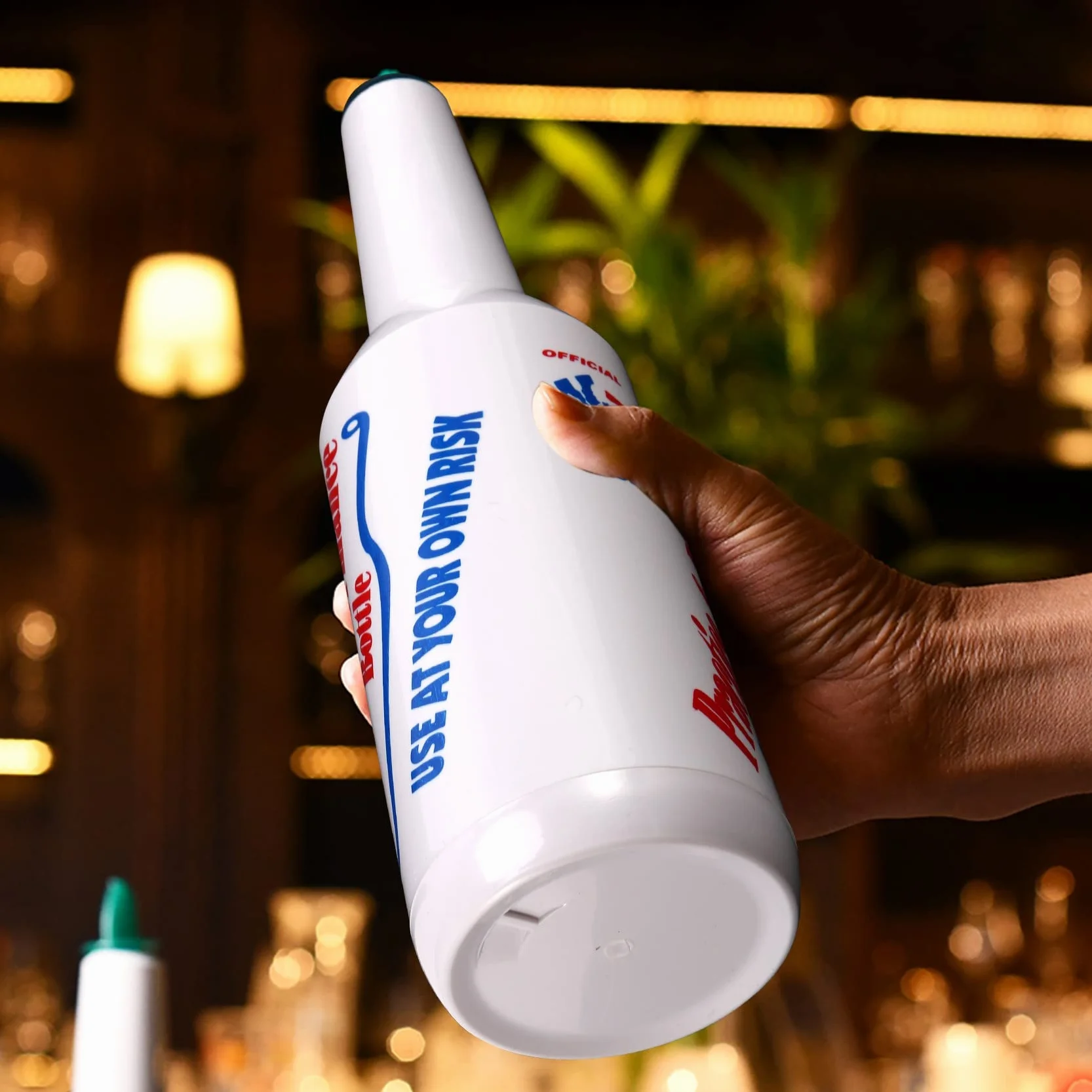 Bartender Flair Bottiglia Bartender Practice Bar Pub Bottiglia di vino Shaker