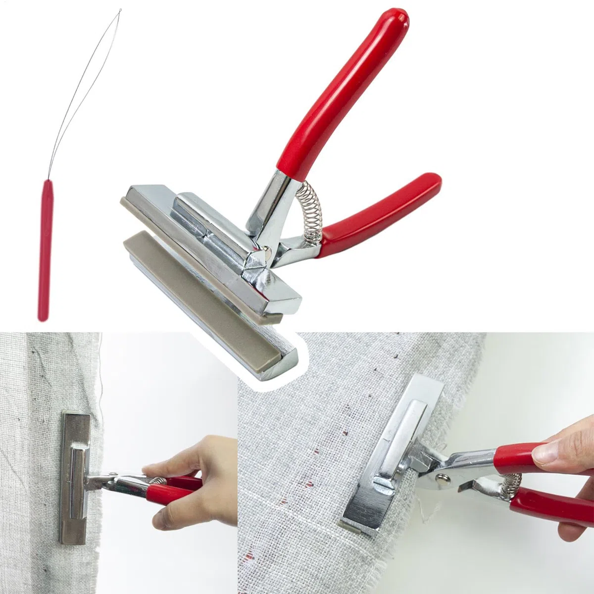Pinza Per Tela, Tenditore Per Tela, Pinza Per Tela In Metallo Per Tendere La Tela, Pinza Per Tendere Tela Con Maniglia Di Ritorno A Molla, Strumento Per Tendere La Tela Per Allungare La Pittura