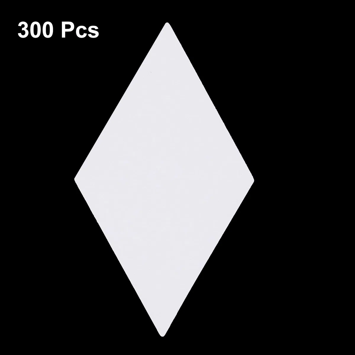 QUARKZMAN 300 Conteggio Carta Diamante Per Quilting, Modello 1.5 Pollici 60 Gradi Rombo Per English Paper Piecing, Fondazione Carta Pz Forniture Per Cucire DIY Craft