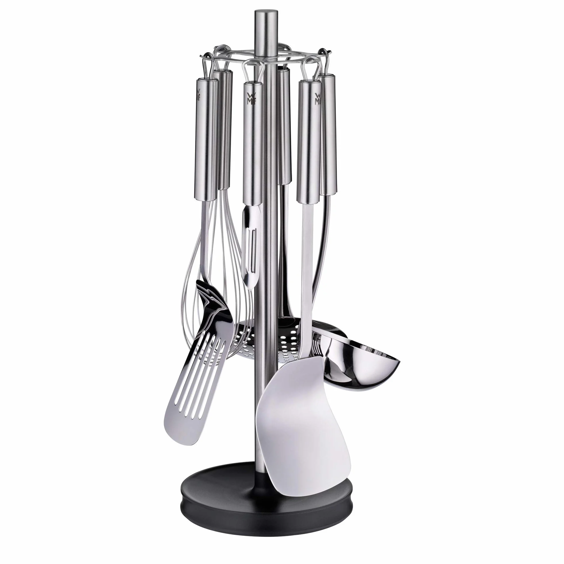 WMF 1876709990 Set con supporto per accessori, Acciaio inossidabile