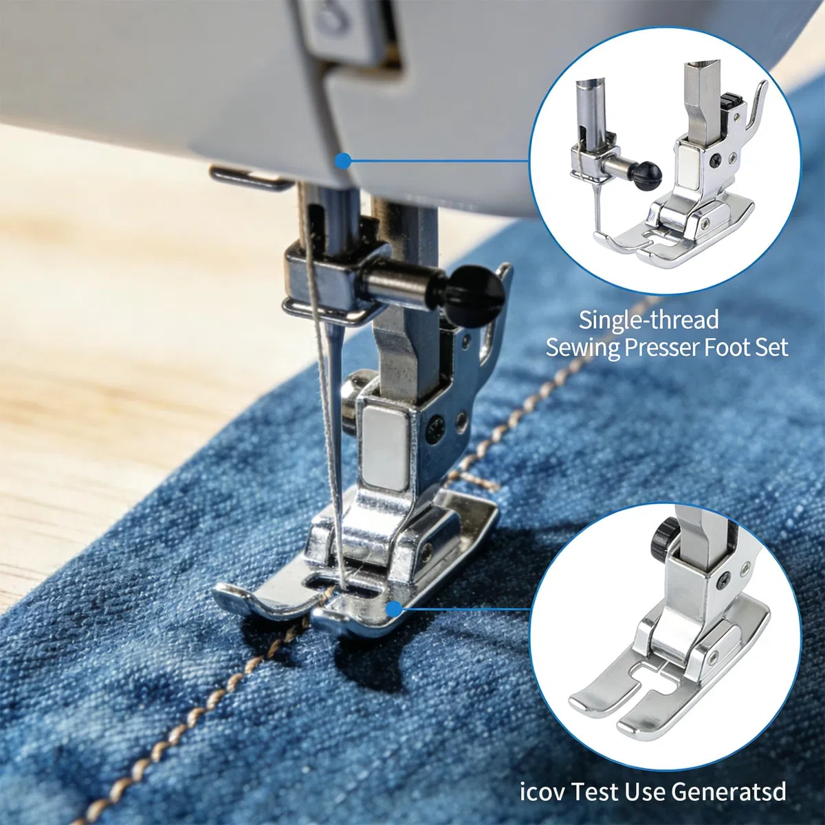 Set di Piedini Per Macchine da Cucire, 62 Pezzi Per Uso Domestico, Multifunzionali, Parti di Macchine da Cucire Per Brother, Babylock, Singer, Elna, Toyota