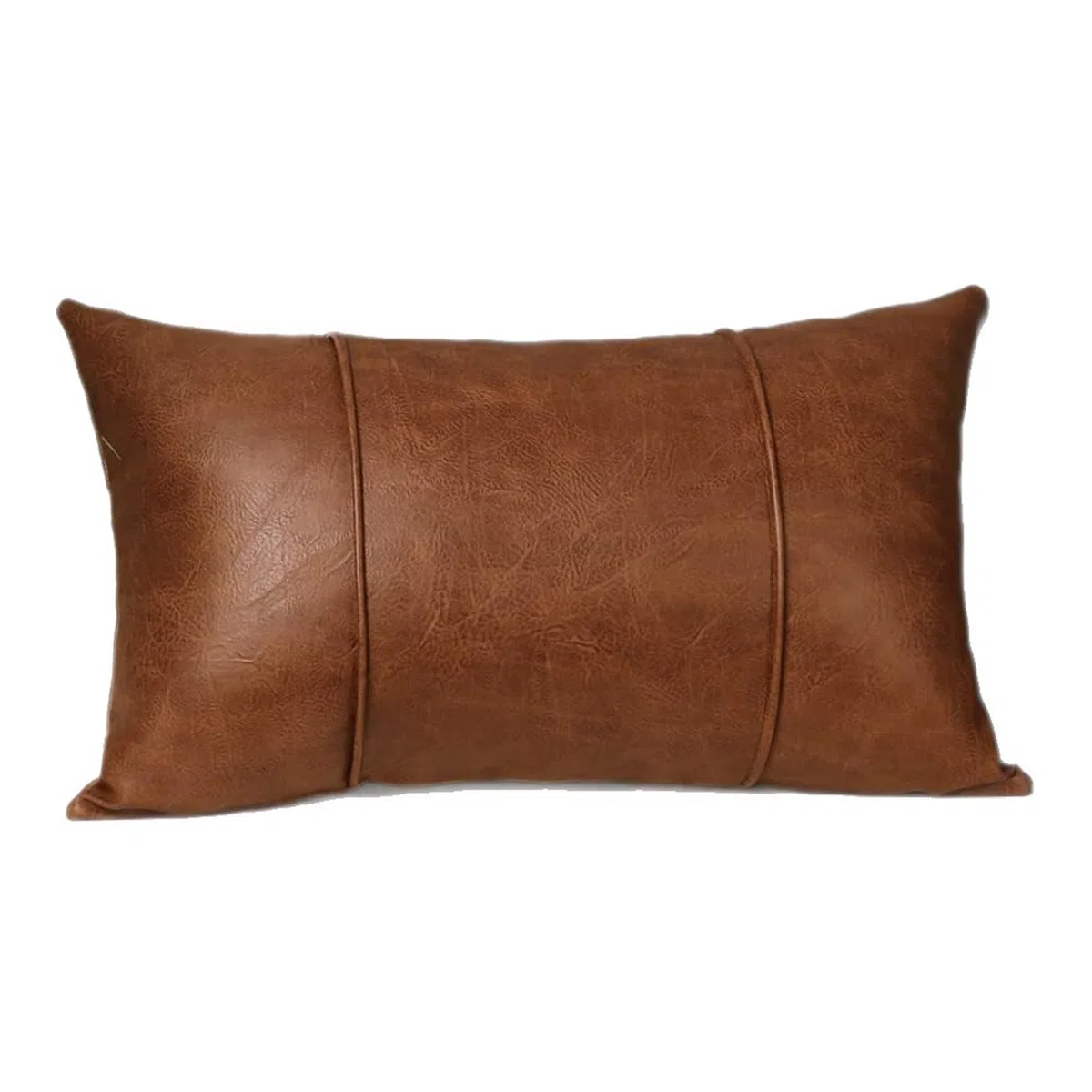 Cuscini Rettangolari Cuscini Copri Protezioni da Cuscini in Pelle Finta 45 Cm con Cerniere Rinforzate per Decori del Soggiorno