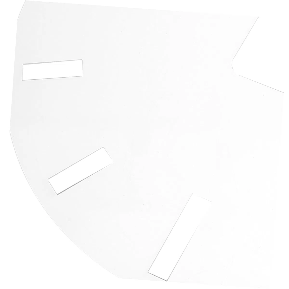WOONEKY Stencil per orologi per lavori in legno, superficie antigraffio, numeri romani, aiuto per il posizionamento chiaro, compatibile con router, versatile orologio fai da te