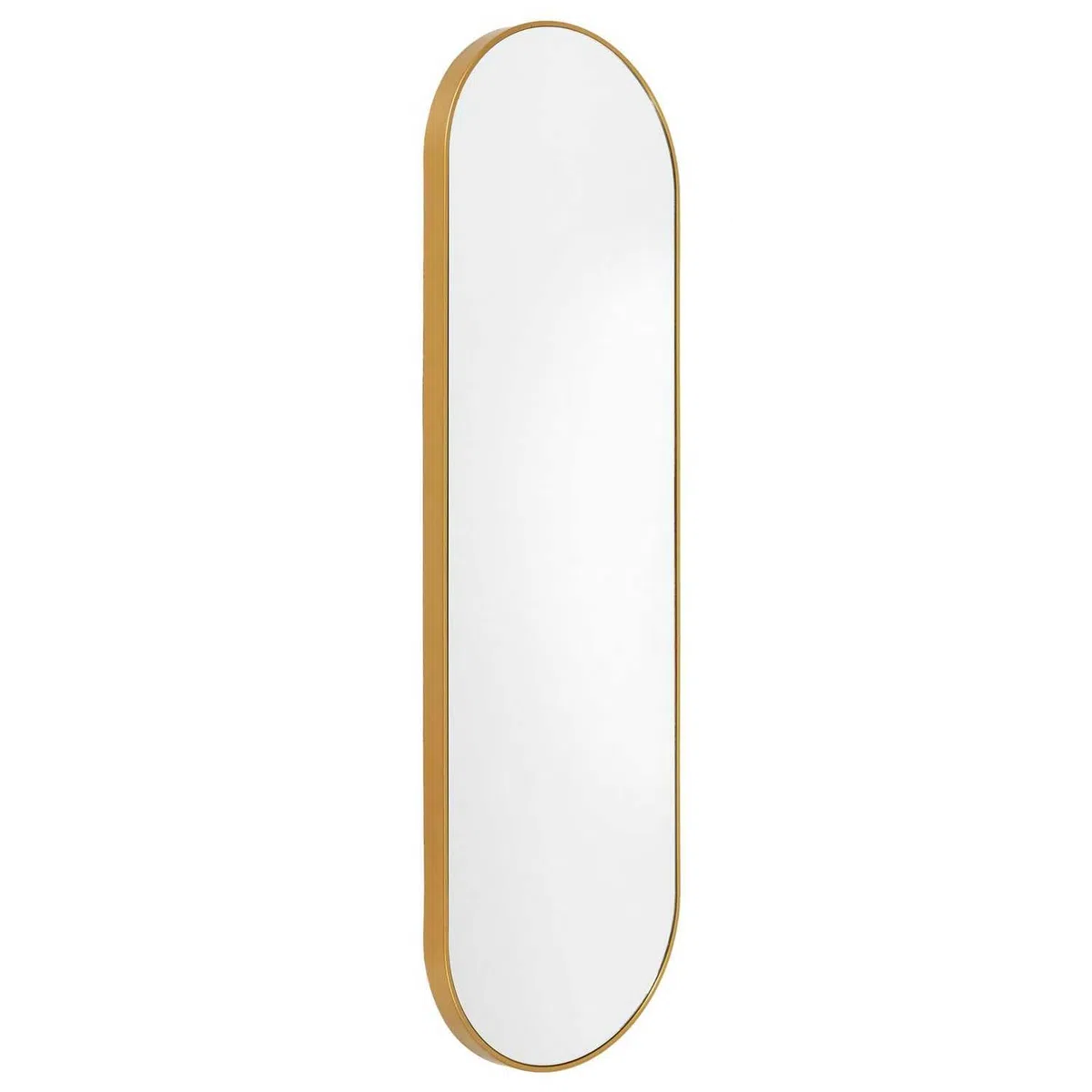 HOME DECO FACTORY Nuevo 2024 - Espejo Dorado 30 CM H.100 CM