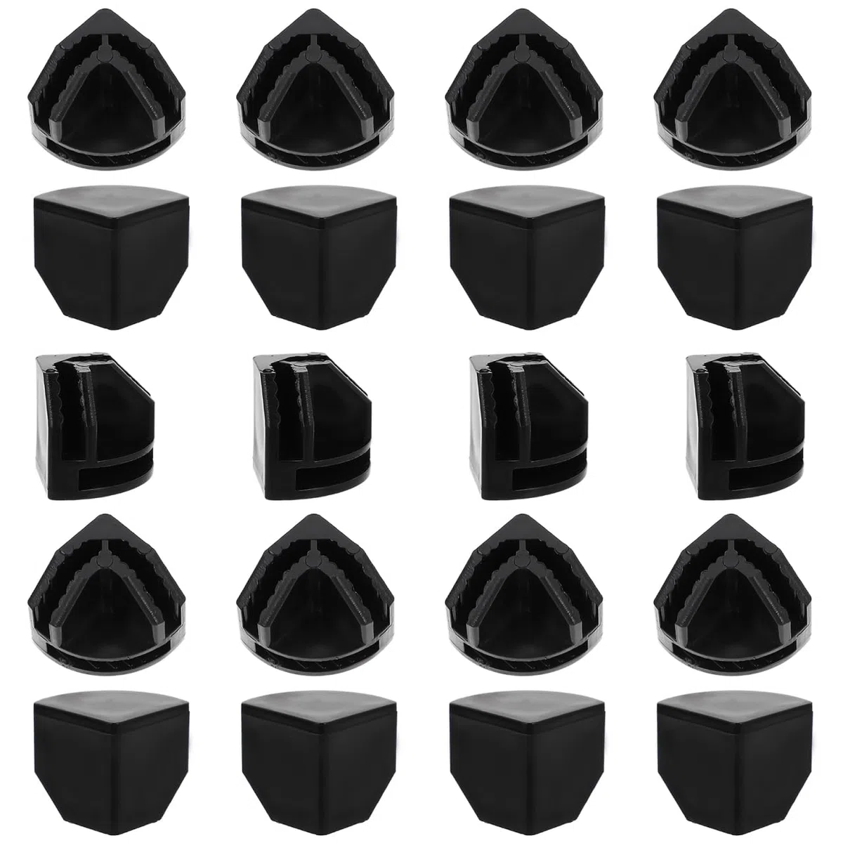 UPKOCH Connettori Cubo ABS 20 Pezzi Fibbia Modulari per Scaffali Componibili Armadio Organizzatore Casa Cucina Stoccaggio Interno 0.94X0.91X0.91 Pollici