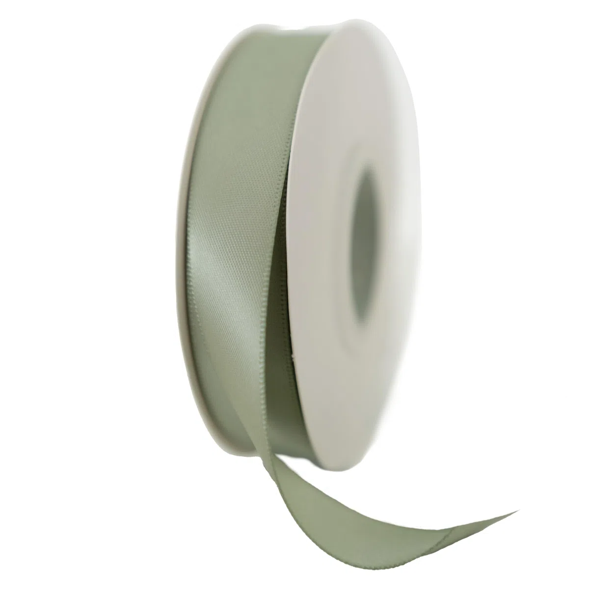Eleganti Bomboniere Matrimonio/Cresima/Comunione in Soffice Misto Lino/Cotone, Sacchetti Portaconfetti con Gessetti Cuore/Angelo, 25 Pezzi (Salvia)