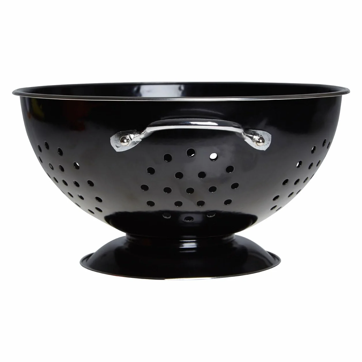 PREMIER Housewares 0508557 Scolapasta, Nero
