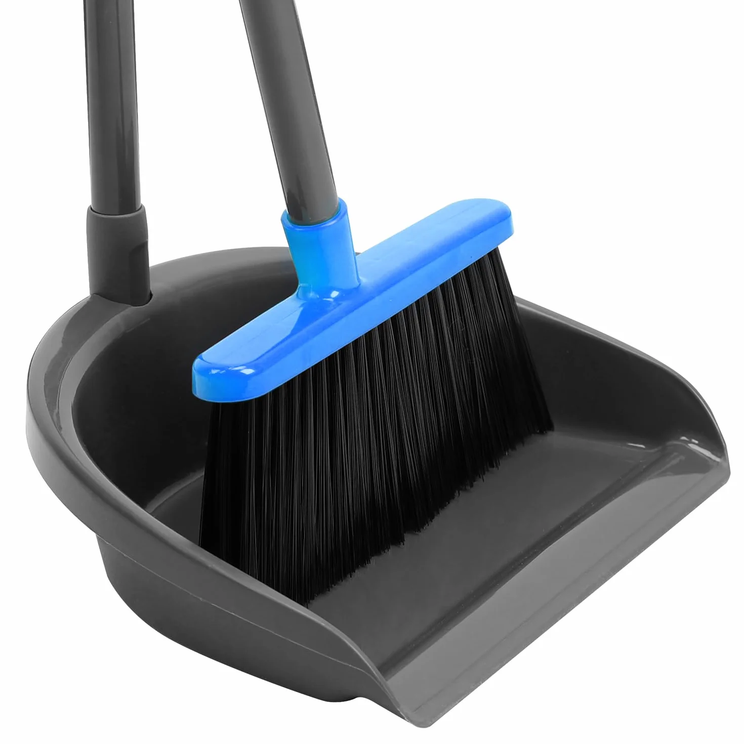 TreeLen Upgrade Your Broom and Dustpan Set - Dustpan and Broom Combo Home, Office, and More