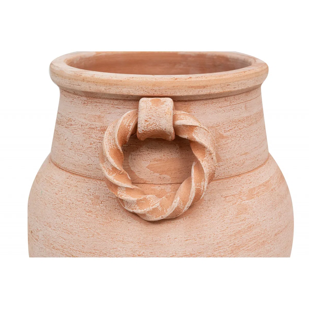 Biscottini Porta ombrelli per esterno e interno 34x48 cm | Vasi terracotta portaombrello Made in Italy | Portaombrelli da esterno lavorati a mano