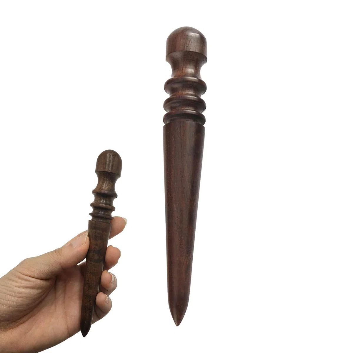 Pelle Utensili,Strumenti per Levigatura in Pelle Lucidata,Cuoio per Lucidare,Lucidatrice per Pelle Strumenti,Legno Bordo Slicker Burnisher,per Cuoio Leather Cutting Edge lucidatura Utensili