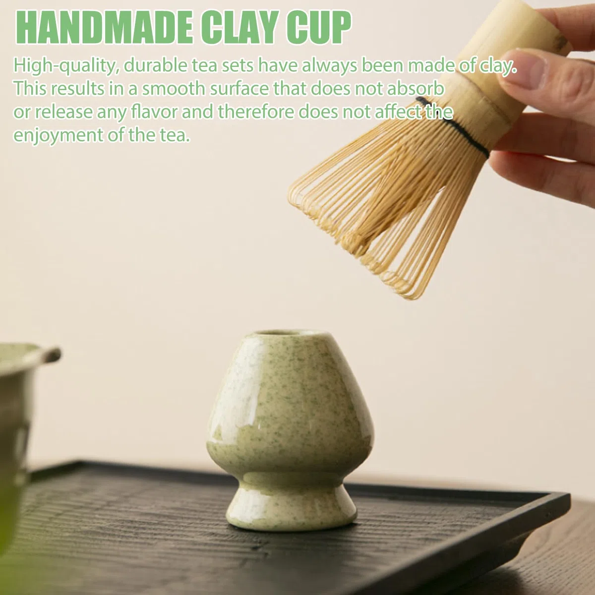 GOMETY Ciotola giapponese Matcha con beccuccio, Chawan Matcha, ciotola da tè con scomparto per la frusta, ciotola tradizionale in ceramica Matcha, ciotola per matcha, ciotola per tè Chawan, ciotola in