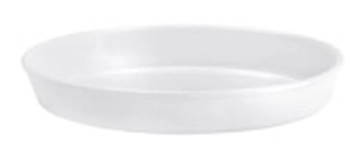 SWEET HOME Pirofila risottiera Ovale in Porcellana Liscia cod.RL00674LU cm 42x25,5x6h by Varotto & Co.