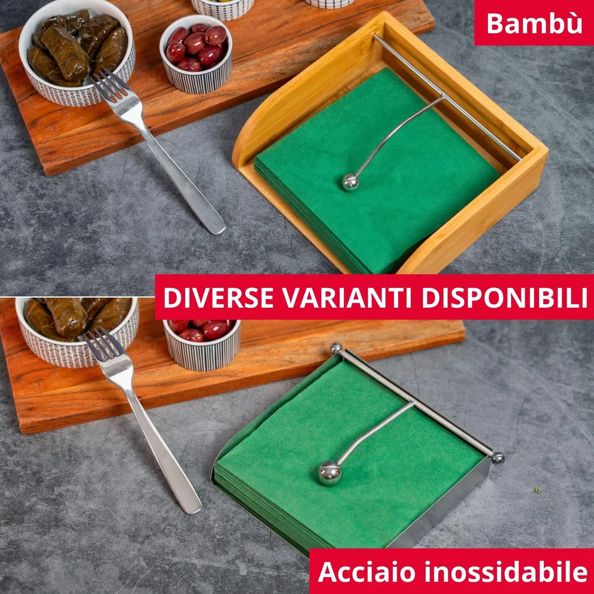 Westmark Portatovaglioli, Conservazione Senza Pieghe, Con Protezione Antivento, Acciaio Inossidabile, Argento, 69082260