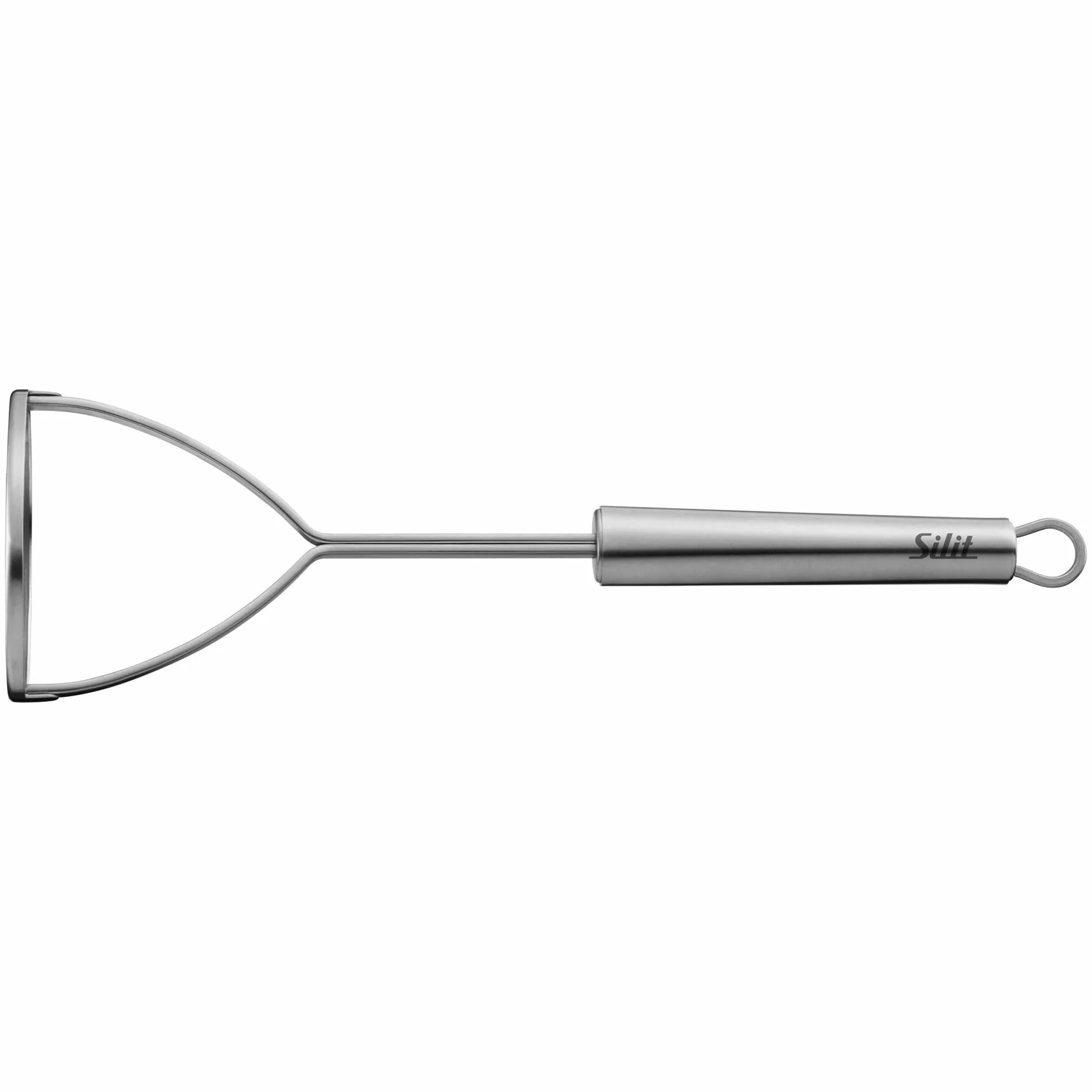 Silit Classic Line - Schiacciapatate in acciaio INOX lucido, 30 cm, lavabile in lavastoviglie