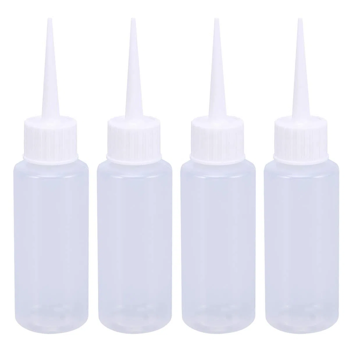 Condimento Bottiglie Spremere di con Coperchio Tappo per Senape olio d' oliva 50ML 4PCS