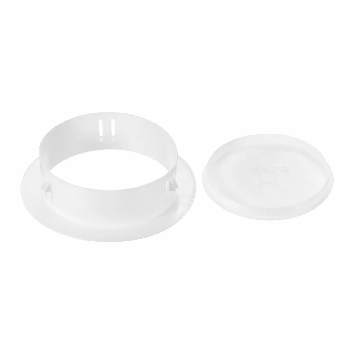 Diametro Esterno 100 mm Copriforo Foro Aria Condizionata Tappo Decorativo Tappo Terminale Tubo per Protezione Tubo Plastica Bianca