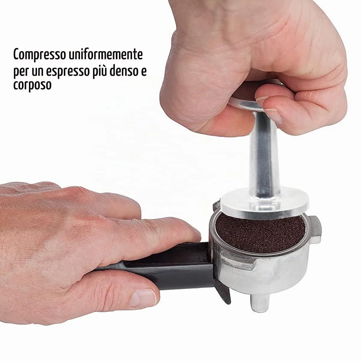 Pressa Caffè a Doppia Faccia da 51mm e 58mm per Macchine del Caffè Espresso
