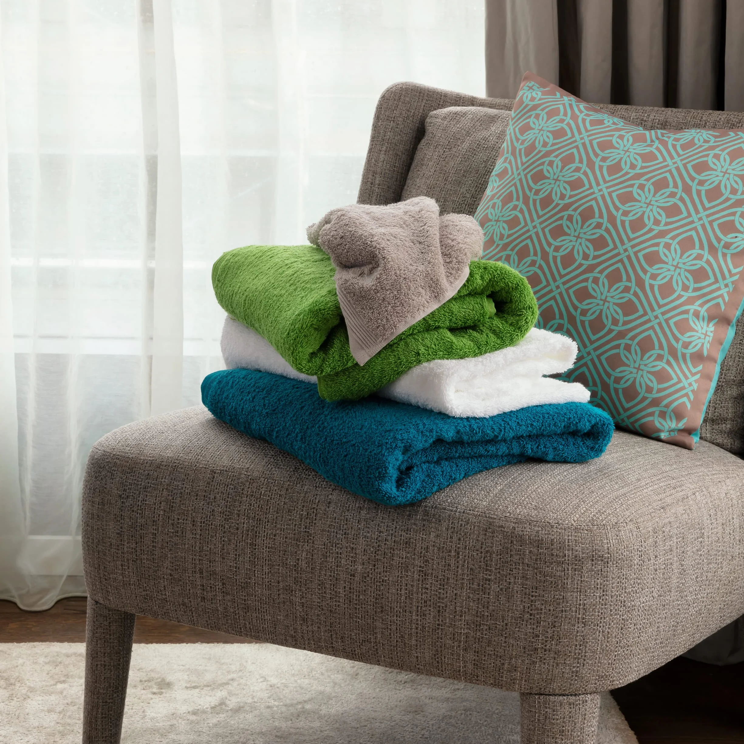 Möve Set da 3 guanti da bagno super soffici, 15 x 20 cm, 100% cotone