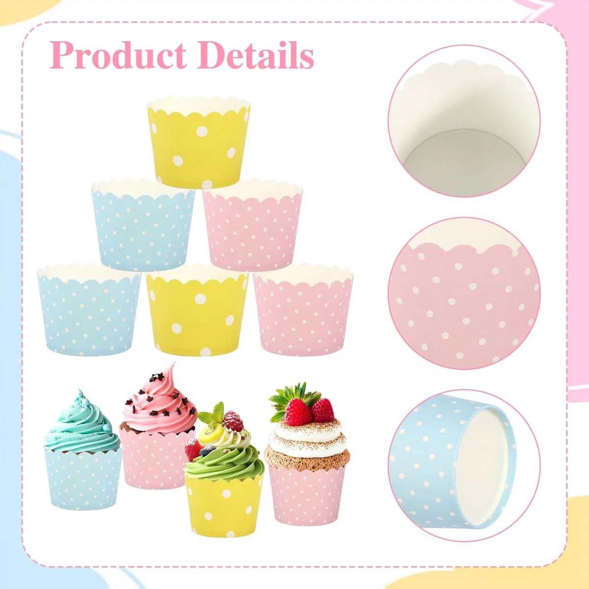 150 pirottini di carta per muffin cupcake, cupcake, pirottini per cupcake, muffin in carta, per matrimoni, compleanni, feste