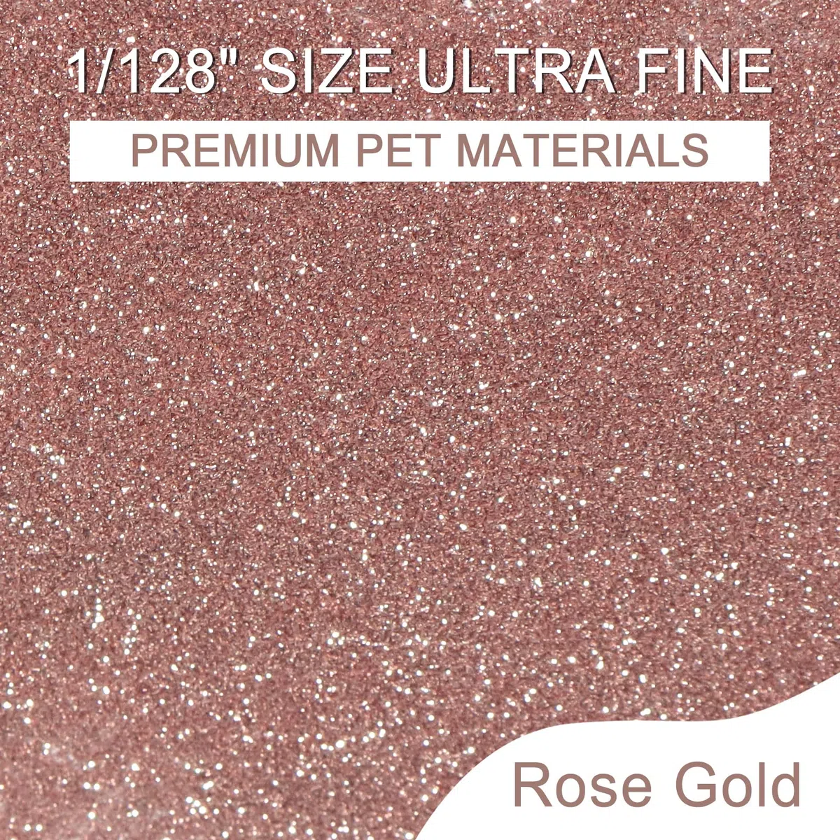 Ceya 3.5oz/ 100g Ultra Fine Glitter Powder Rose Gold Glitter 1/128” 0.008” 0.2mm for Slime Epoxy Resin Craft Tumbler Jewelry Nail Art Festival Makeup Scrapbook Painting Wedding Cards