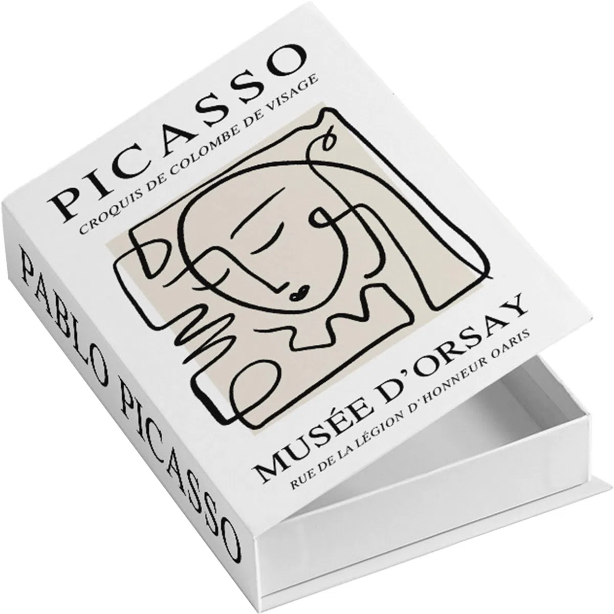 Libro Finto Decorativo, Scatola Apribile a Forma di Libro per Casa/Tavolino - GWTX100