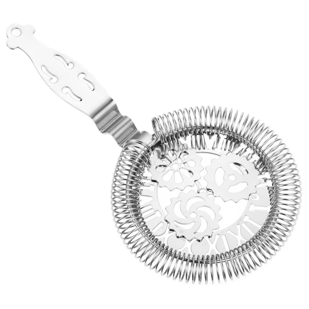 Amosfun 1pezzi Filtratore Inossidabile Per Cocktail Strainer Per Barman Design e Facile Accessorio Bar Per Per Cocktail e Mixing Glasses