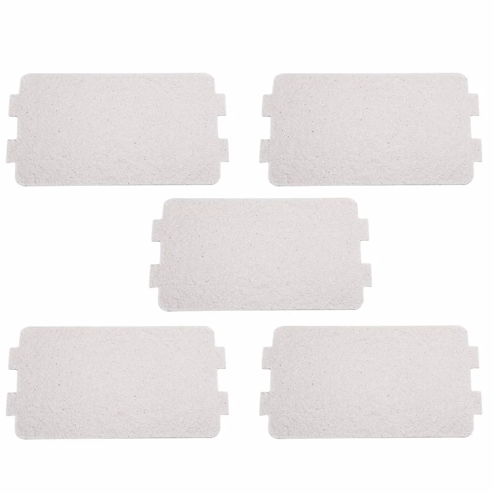 Forno a Microonde Piastra di Mica, Forno a Microonde Piastra in Mica Foglio di Mica Universale da 5 Pezzi per Forno a microonde Spesso sostituire la Parte 116 * 64 mm