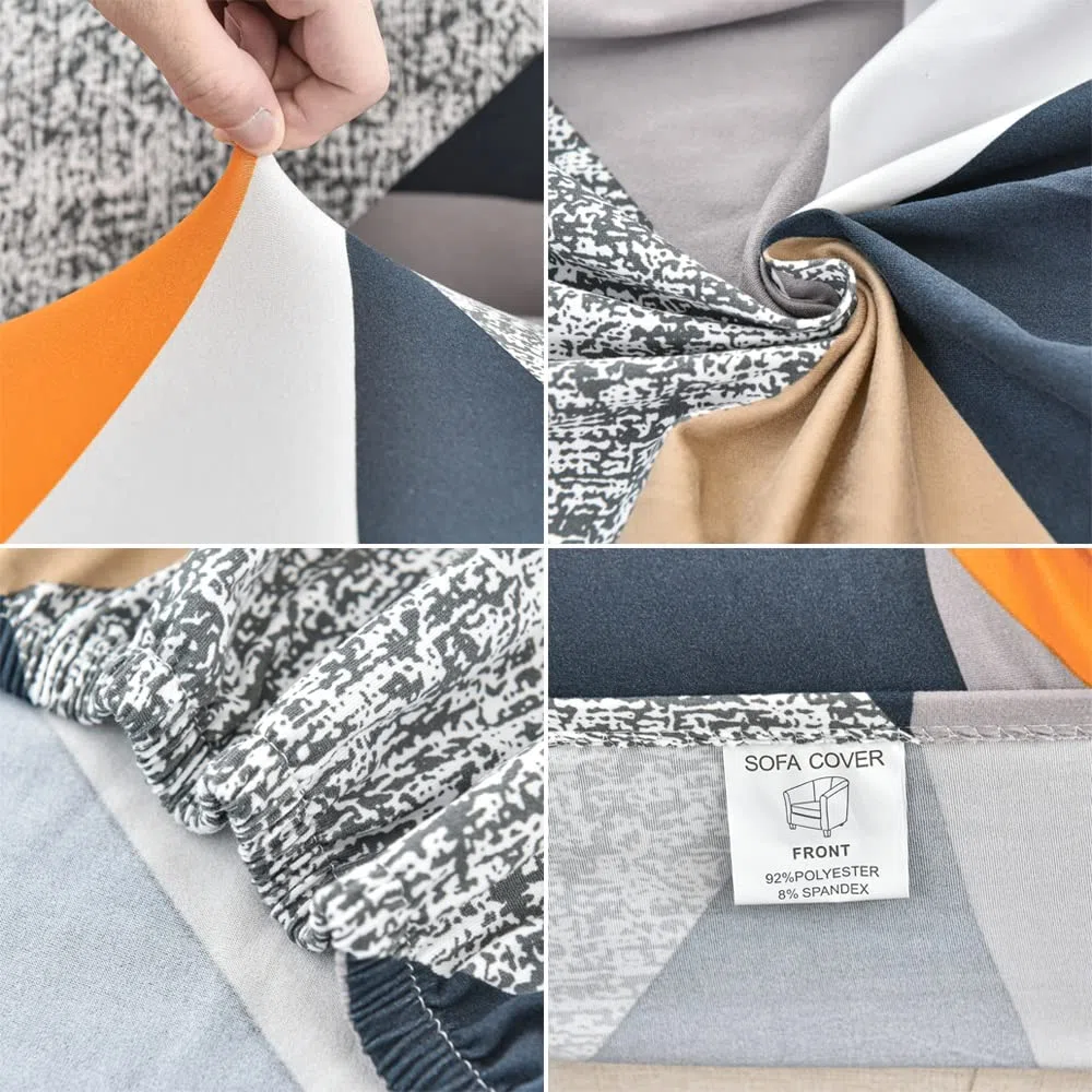 Copripoltrona 1 Posto Elasticizato Copripoltrona Chesterfield Antiscivolo Stampata Copri Poltroncina Universale Rimovibile Lavabile Fodera per Sedia da Club (Color : #6)