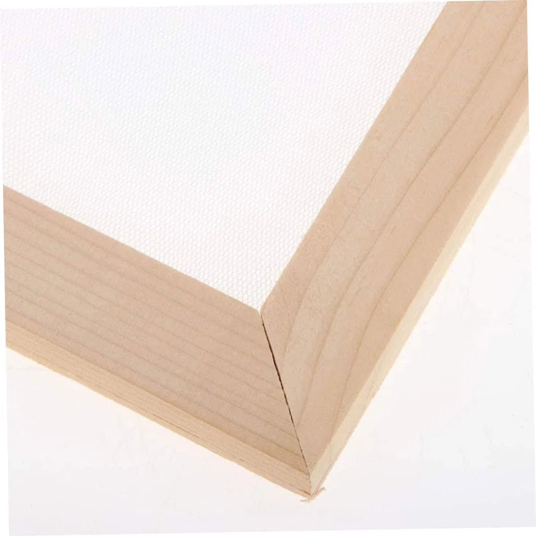 Frame di Carta in Legno da 20x30 cm Stampo Fai -da -Te e Set di Deckle per la Fabbricazione della Carta Artigianato, Strumento dello Schermo d'Arte di riciclati per la Stampa e l'artigiana
