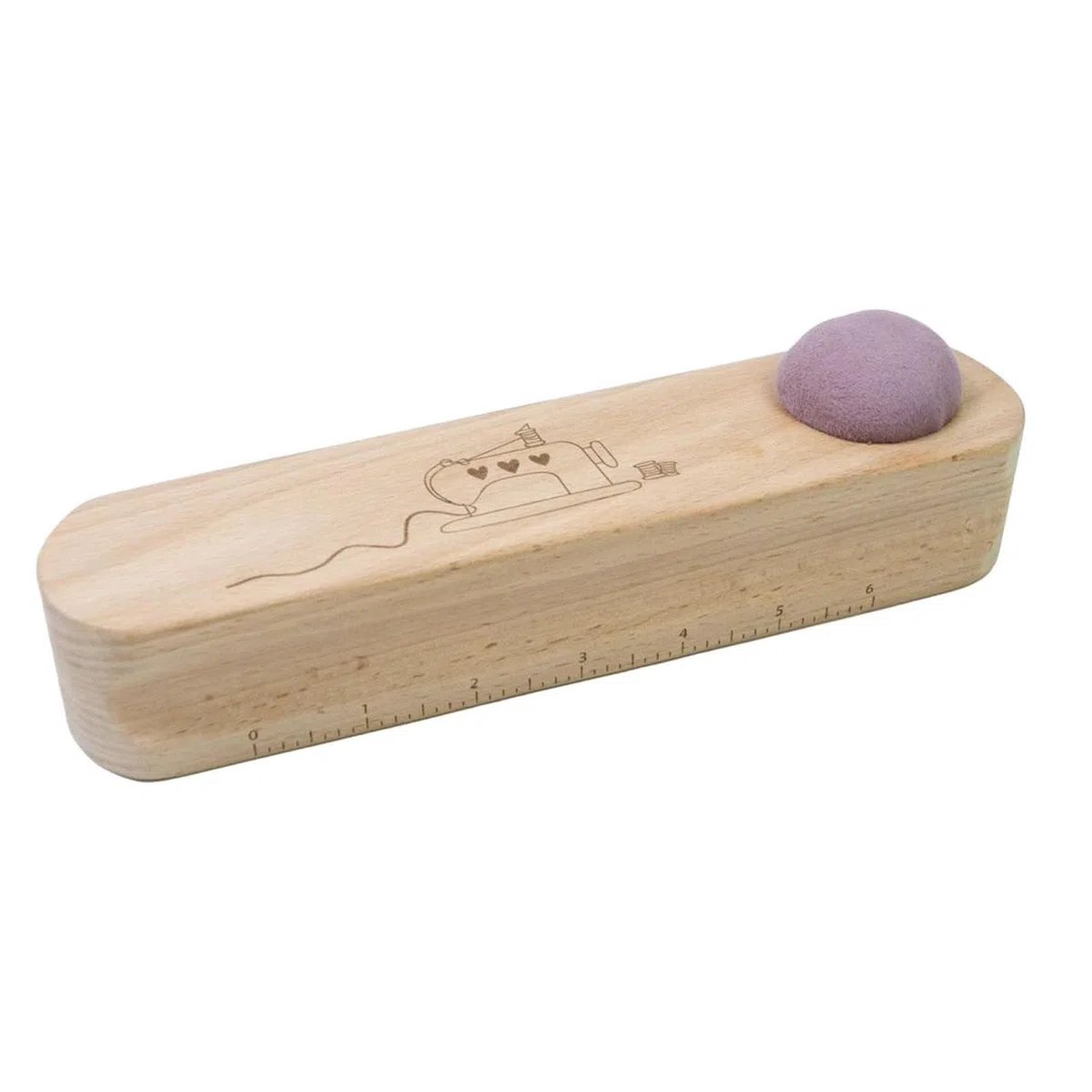 Strumento per la pressatura delle cuciture in legno di faggio artigianale, realizzato con maestria artigianale per cuciture perfette e facile da