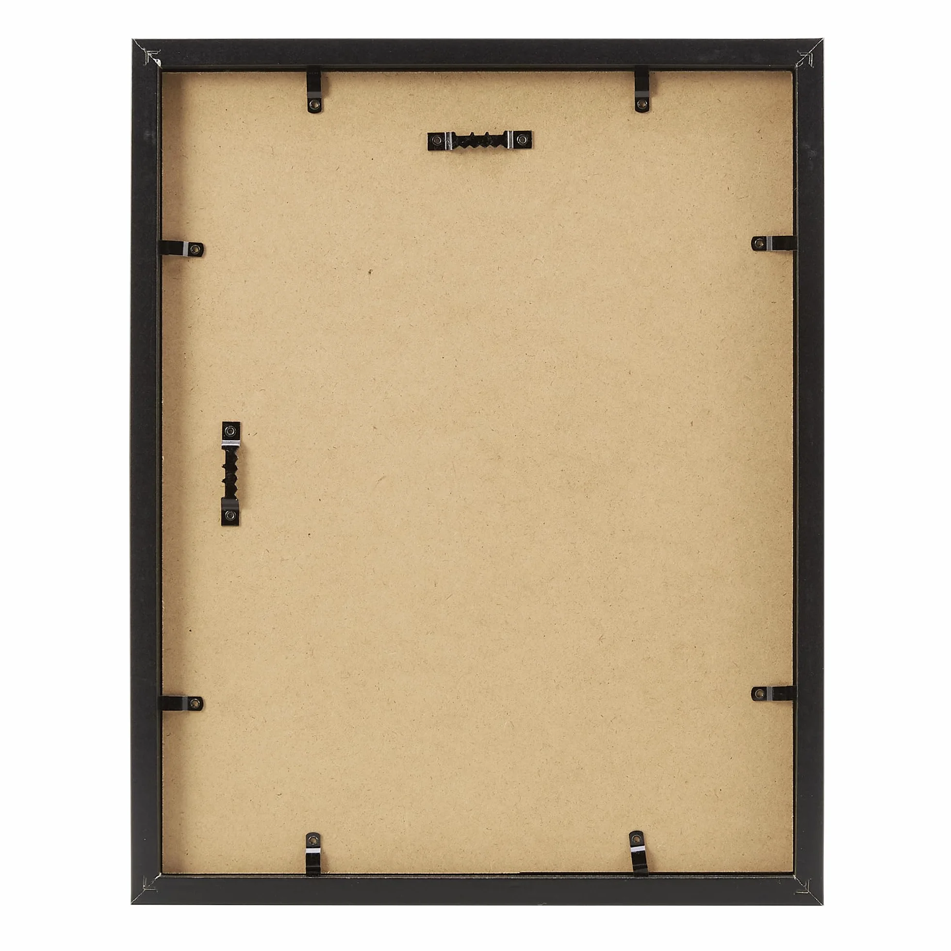 Amazon Basics - Cornice Rettangolare in Legno Stile Shadow Box/per Foto, 28cm x 35,5cm, Nero