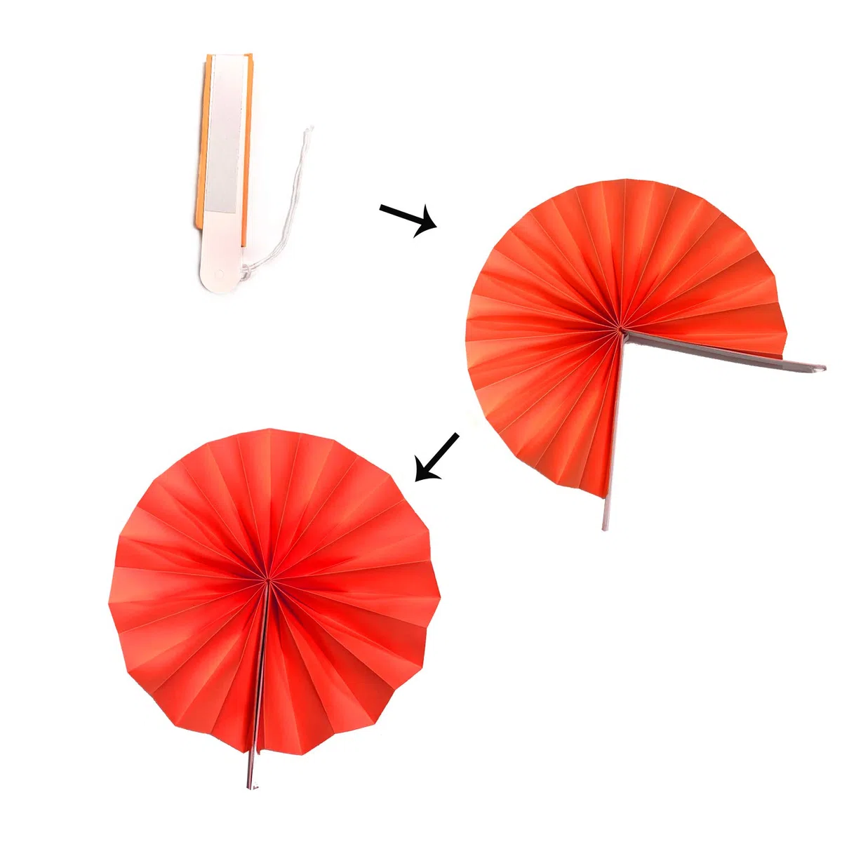 ZERODECO Ventilatori di Carta Decorazione Pompons e Palle a Nido d'ape Per decorazione della festa nuziale nozze Nidi Tatuaggi nuziale doccia Camera della decorazione della parete
