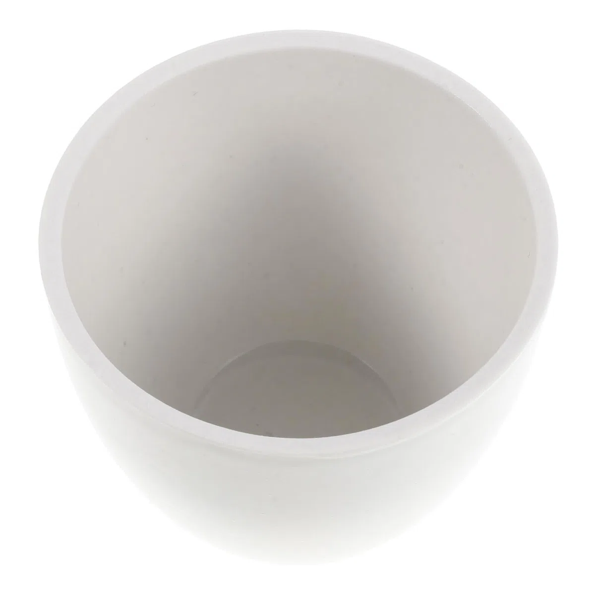 NOLITOY Crogiolo per Fusione di Metalli in Ceramica Bianco da 150ml e Design Compatto Elevata Resistenza al Calore per Laboratori e Fusioni