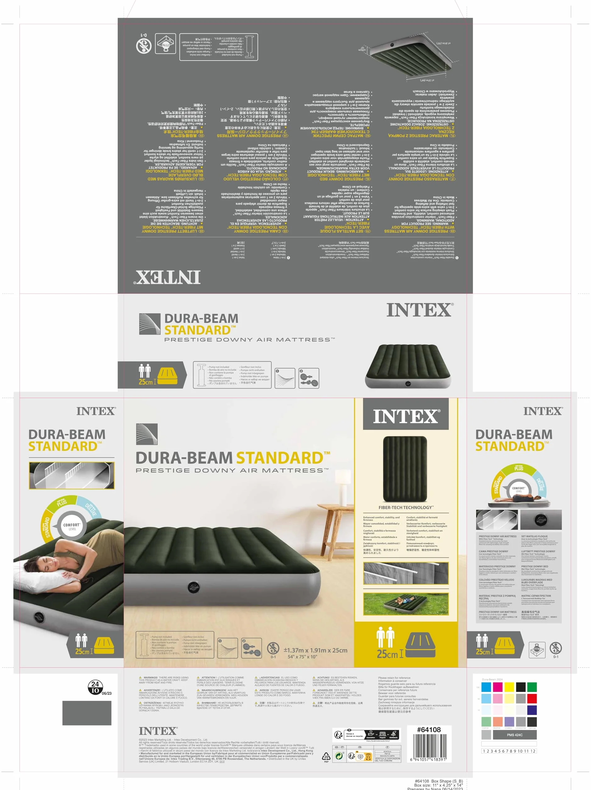 Intex 64106 - 64109 Materasso