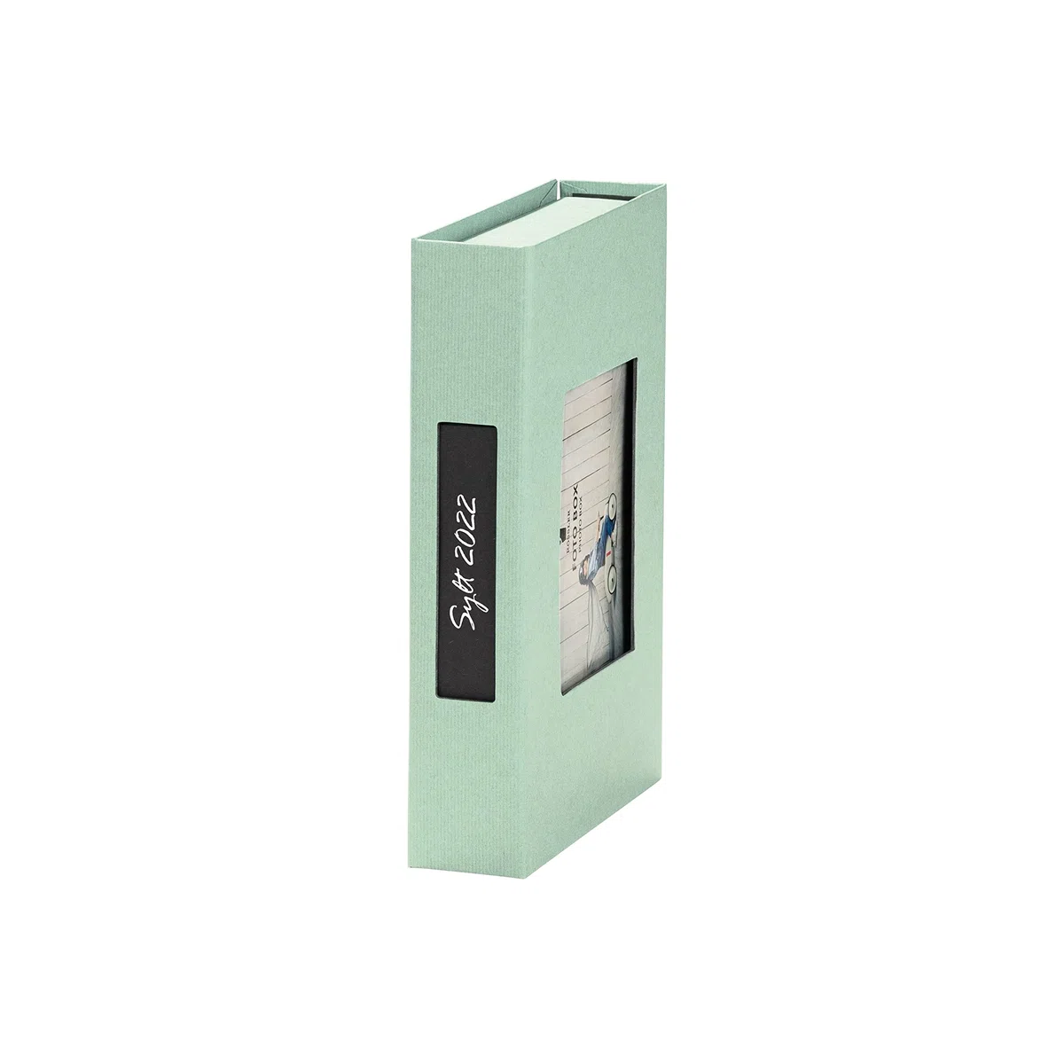 Rössler 14573200651 - Scatola per foto con passepartout, per foto 13 x 18 cm, menta, 203 x 45 x 147 mm, 1 pz.