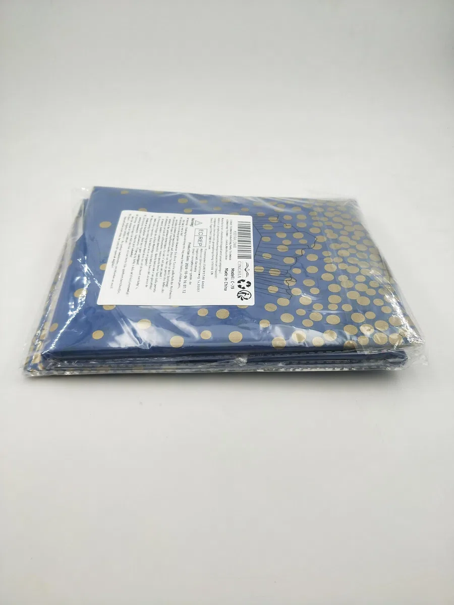 3 tovaglie per compleanni, feste, compleanni, 137 x 274 cm, blu per feste, picnic, laurea
