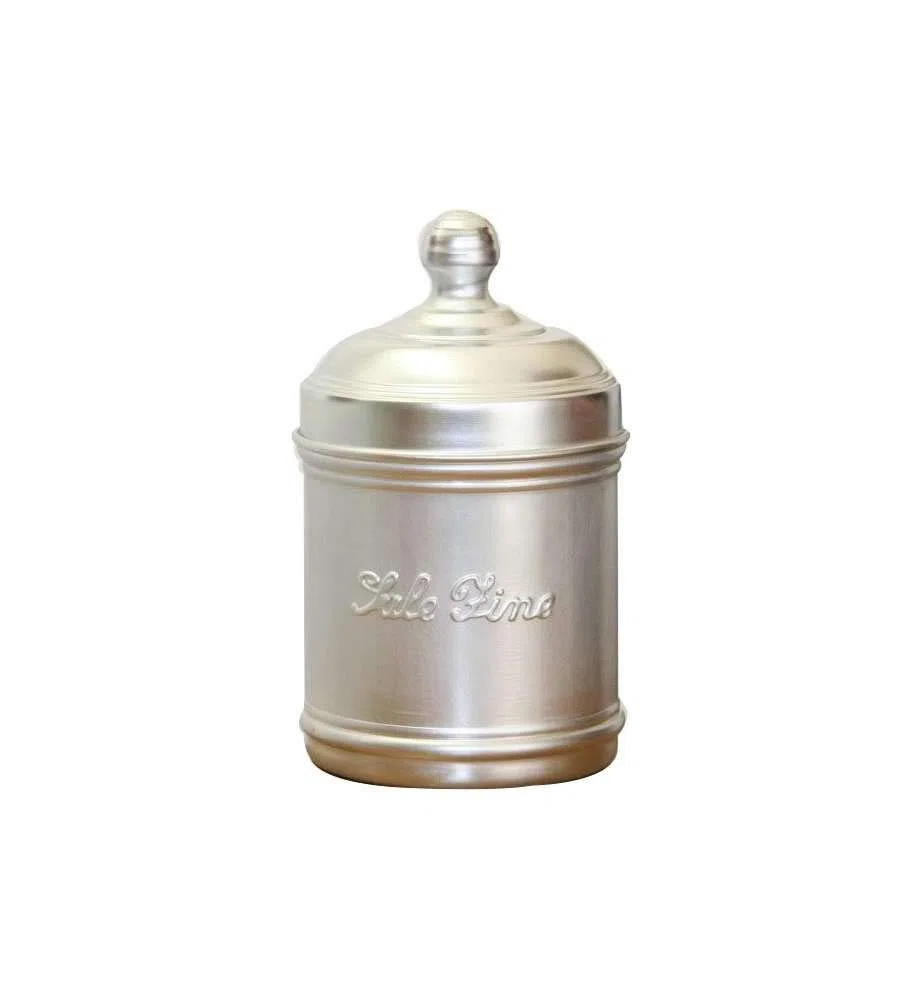 Italo Ottinetti Dull - Barattolo in Alluminio, 10 cm, Metallizzato, Taglia Unica