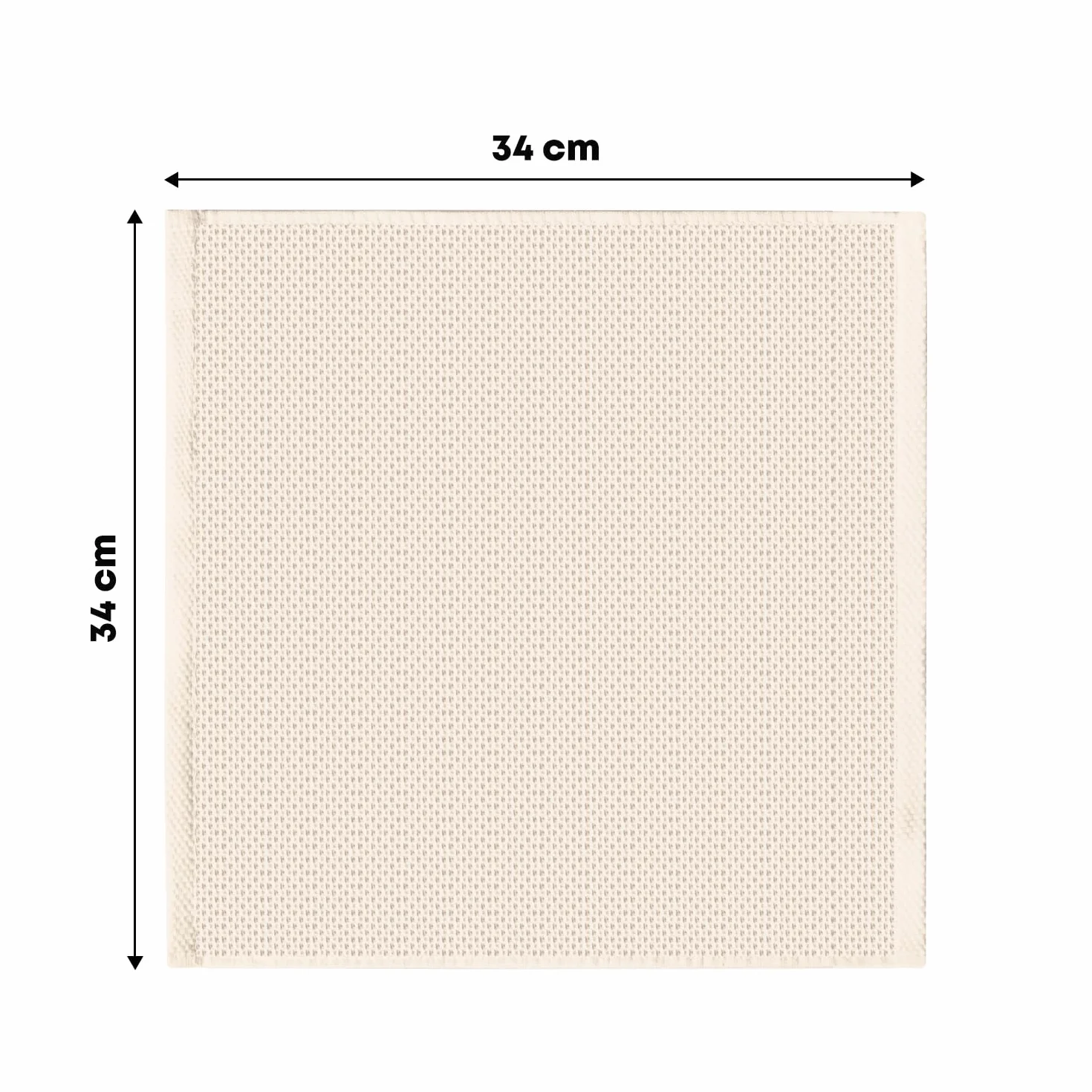 Artoid Mode Set di 4 strofinacci in 100% cotone, 34 x 34 cm, lavabili e assorbenti