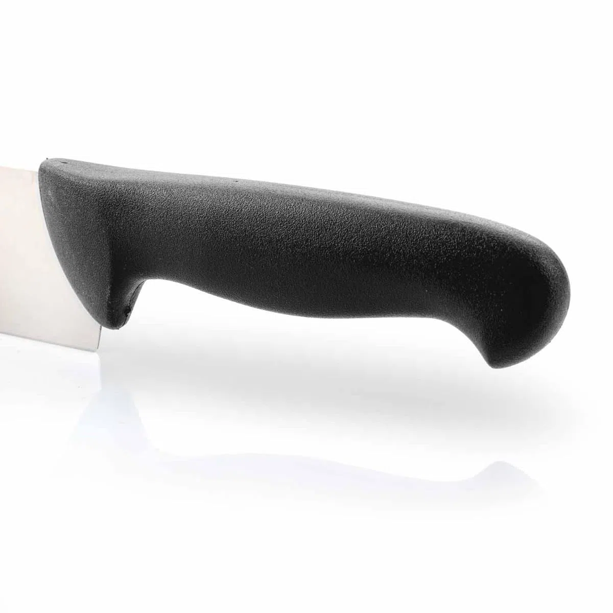 Arcos Coltello Cheferies 2900 – Lama in Acciaio Inossidabile Nitrum 25 cm – Manico in Polipropilene, Sistema di Identificazione Colore per Igiene e Salute – Nero, Argento